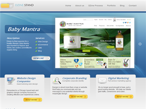 Screenshot of Web Design Company