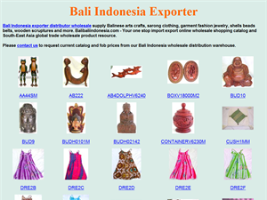 Screenshot of South-East Asia Global Trade Wholesale Resource