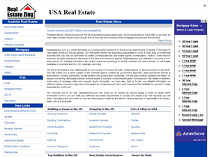 Screenshot of USA Real Estate 