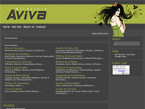 Screenshot of Aviva Guide