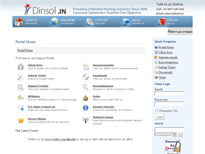 Screenshot of Domain registration India