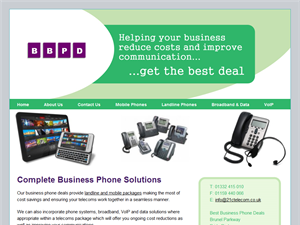 Screenshot of Best business phone deals