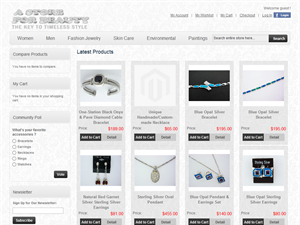 Screenshot of Jewelry Online