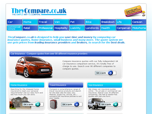 Screenshot of Compare Insurance Quotes