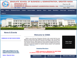 Screenshot of Business School