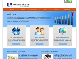 Screenshot of Search Engine Optimization Services