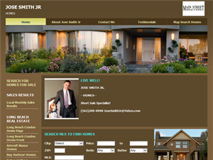 Screenshot of Long Beach Real Estate