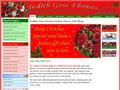 Screenshot of Judith Goss Florists UK