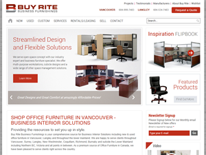 Screenshot of Victoria Office Furniture