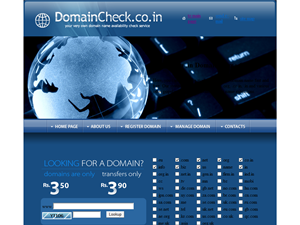 Screenshot of Domain Check 