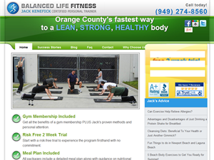 Screenshot of Weight loss training with Personal Trainer Jack Kenefick