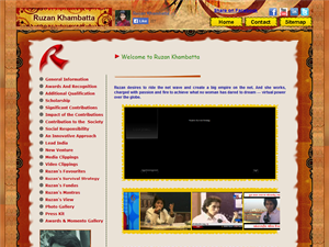 Screenshot of Ruzan Khambatta