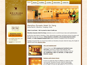 Screenshot of Wenzhou Dynasty Hotel Jin Jiang