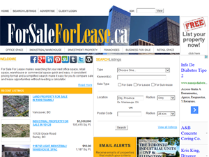 Screenshot of  ICI real estate