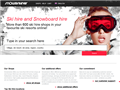 Screenshot of Snowbrainer Ski Rental & Snowboard Hire