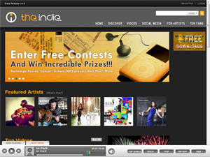 Screenshot of Indie Music, Indie Bands, Promote Your Music Here