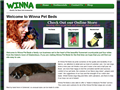 Screenshot of Quality Pet Beds from Winna