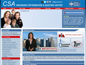 Screenshot of Auto Insurance