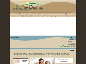 Screenshot of Hill Top Family Dental