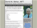 Screenshot of Men's Issues - David Behar, MFT- Westchester