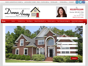 Screenshot of Columbia SC Real Estate Sales