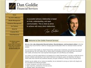 Screenshot of Independent Financial Advisor