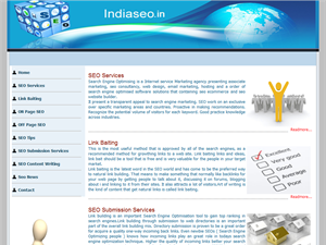 Screenshot of India SEO