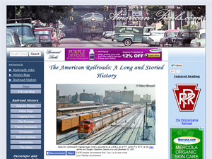 Screenshot of The American Railroads