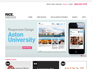 Screenshot of Web Design Birmingham