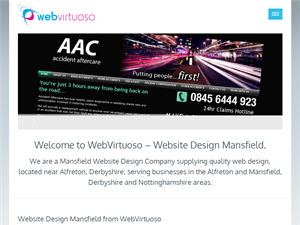 Screenshot of Web Design Mansfield