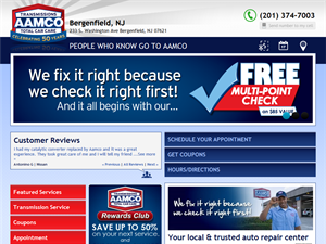 Screenshot of NJ Aamco