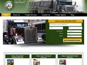 Screenshot of Freight Quote