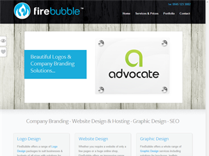 Screenshot of Corporate and Brand Identity Logo Design Service