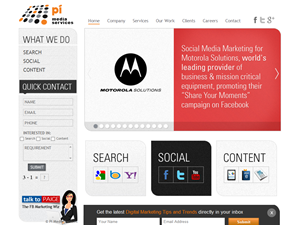 Screenshot of Social Media Marketing & Optimization Services