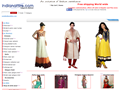 Screenshot of A Salwar Kameez and Ghagra Choli Store