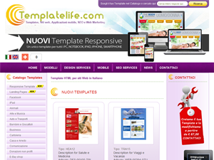 Screenshot of Website Design Templates