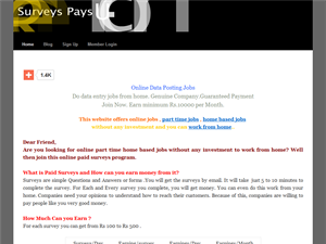 Screenshot of Online Jobs Part time jobs 