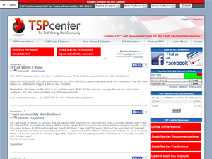 Screenshot of TSP Investing