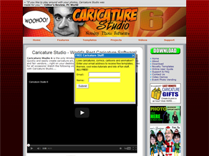 Screenshot of Caricature Software your Photos