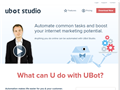 Screenshot of UBot Studio