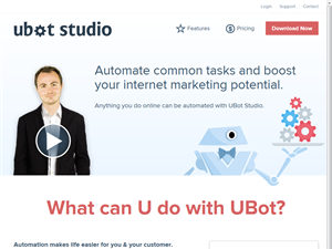 Screenshot of UBot Studio