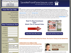 Screenshot of Stop Foreclosure