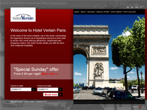 Screenshot of Cheap Hotel in Paris