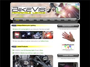 Screenshot of LED Running lights for Your Motorcycle