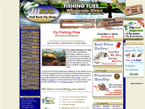 Screenshot of Fly Fishing Flies