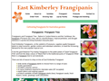 Screenshot of East Kimberley Frangipanis