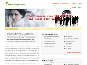 Screenshot of SEO Consultant Chennai