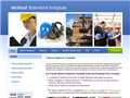 Screenshot of Method Statement Template