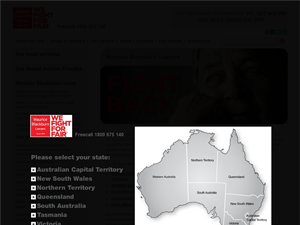 Screenshot of Compensation Lawyers Melbourne