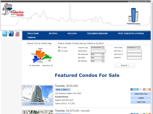 Screenshot of Toronto Condo